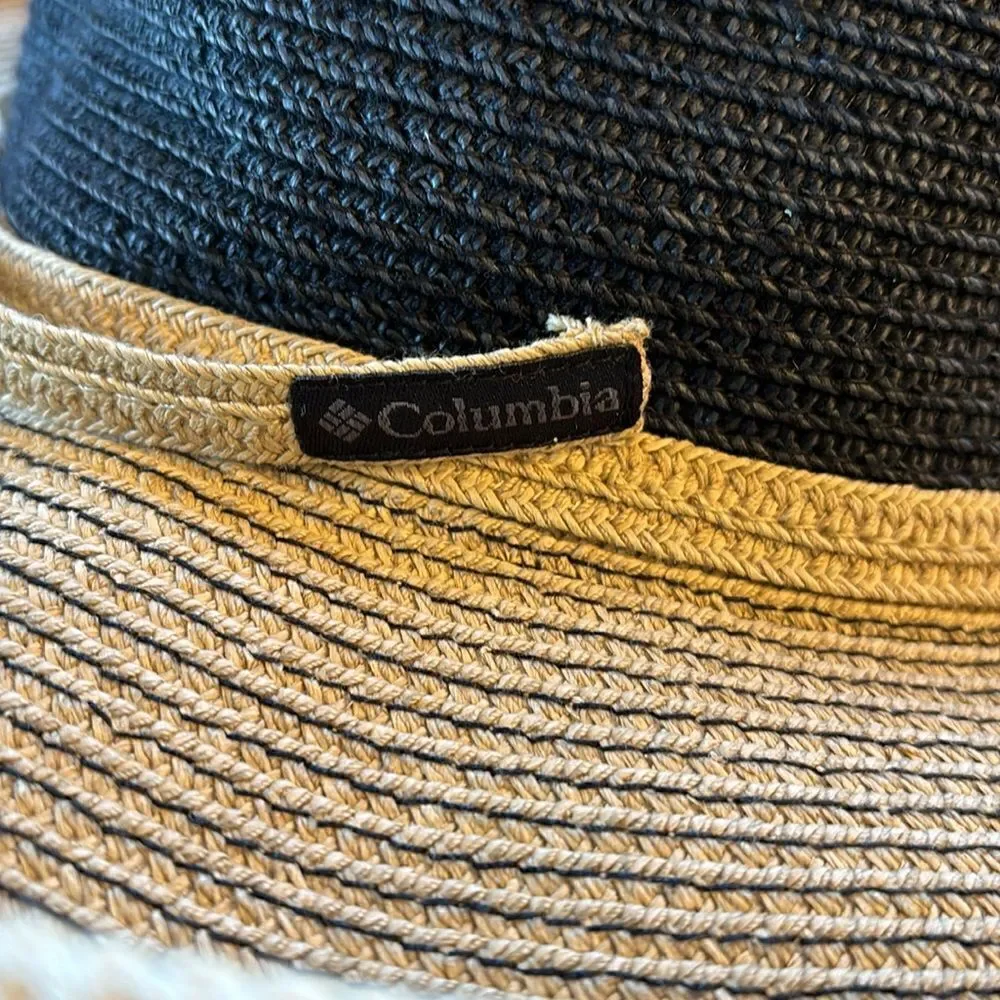 Columbia Black & Tan Sun Hat - O/S